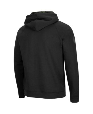 Men's Black Kentucky Wildcats OHT Military-Inspired Appreciation Raglan Pullover Hoodie