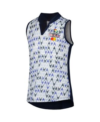 Girls Youth Navy Arnold Palmer Print HEAT.RDY Polo Shirt