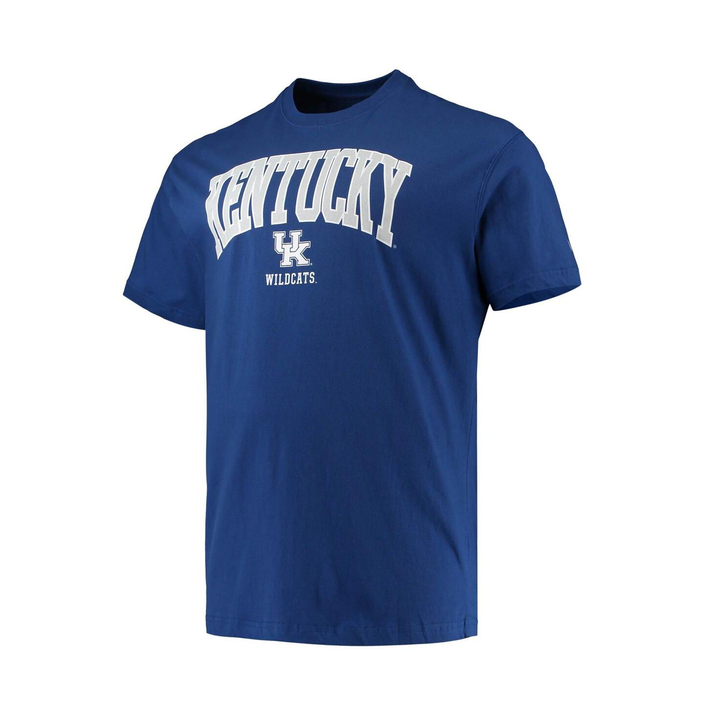Мужская футболка Champion Royal Kentucky Wildcats Big and Tall Arch Over Wordmark — фото 3