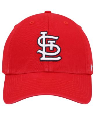 Men's Red St. Louis Cardinals Clean Up Adjustable Hat