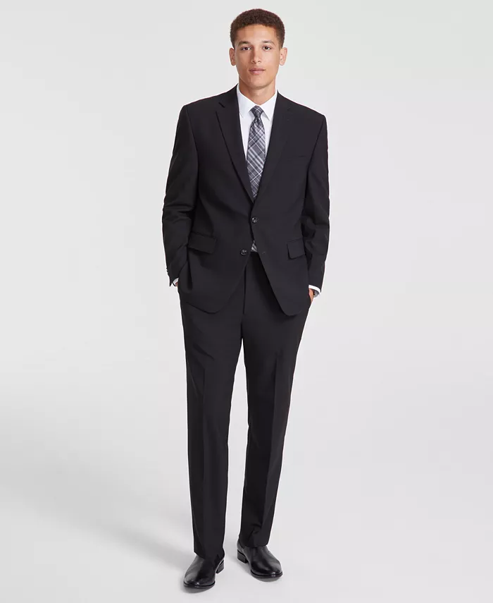 Men's Modern-Fit Solid 2-Piece Suit