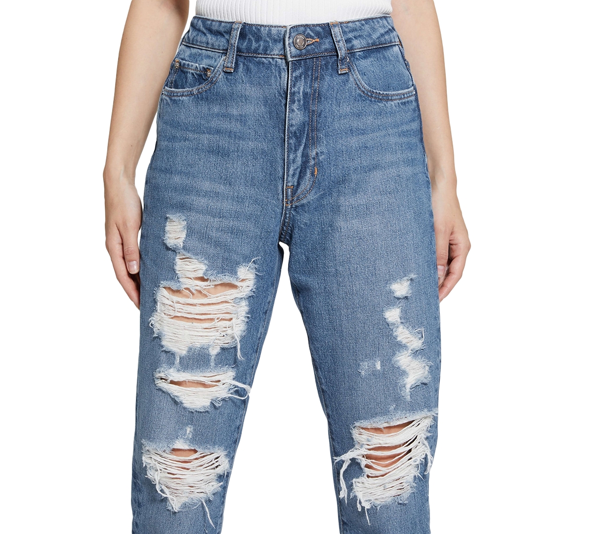 Guess Women's It Girl Straight-Leg Jeans
