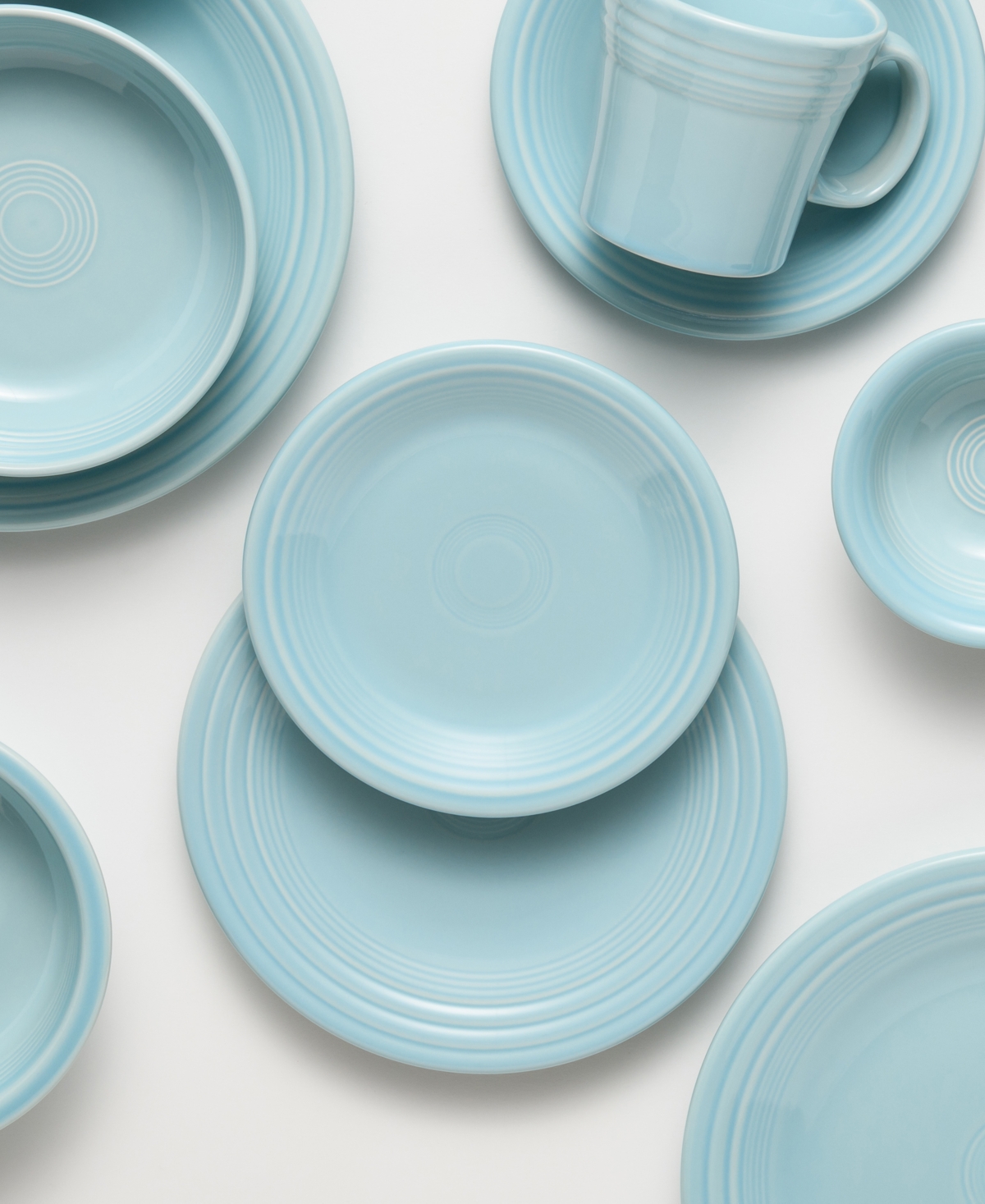 Fiesta Sky Classic Luncheon Plate In Sky