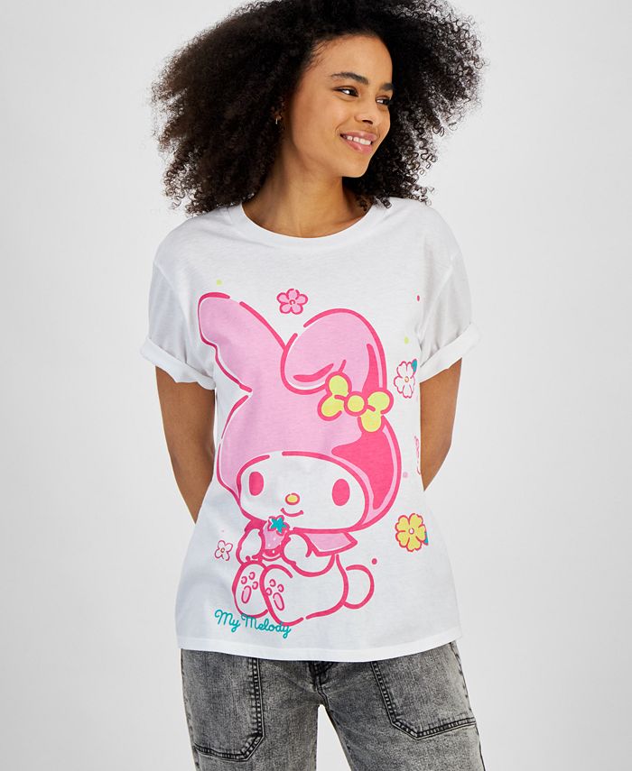 Women's Cute Graphic Crewneck T-Shirt - Junior Tops, Teen Girls Graphic Tees, Soft Stretchy Cotton Blend