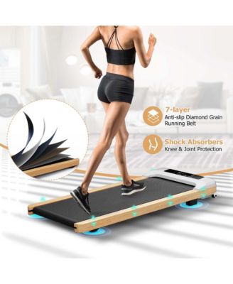 Walking Pad Under Desk Treadmill with Remote Control for Home/Office LED Display