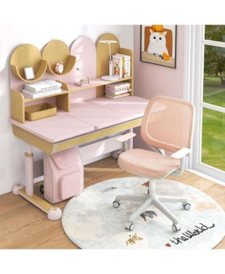 Kids Desk Chair Swivel Mesh Children Computer Chair with Adjustable Height