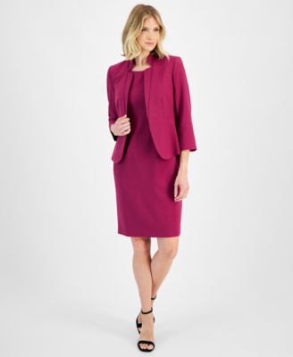 Jacket & Empire Sheath Dress Set, Regular & Petite Sizes 