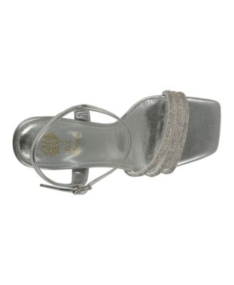 Women's Tyra Embellished Block Heel Dress Sandals