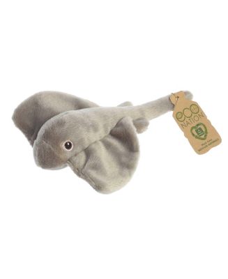 Aurora Medium Eco Softies Stingray Eco Nation Eco-Friendly Plush Toy ...