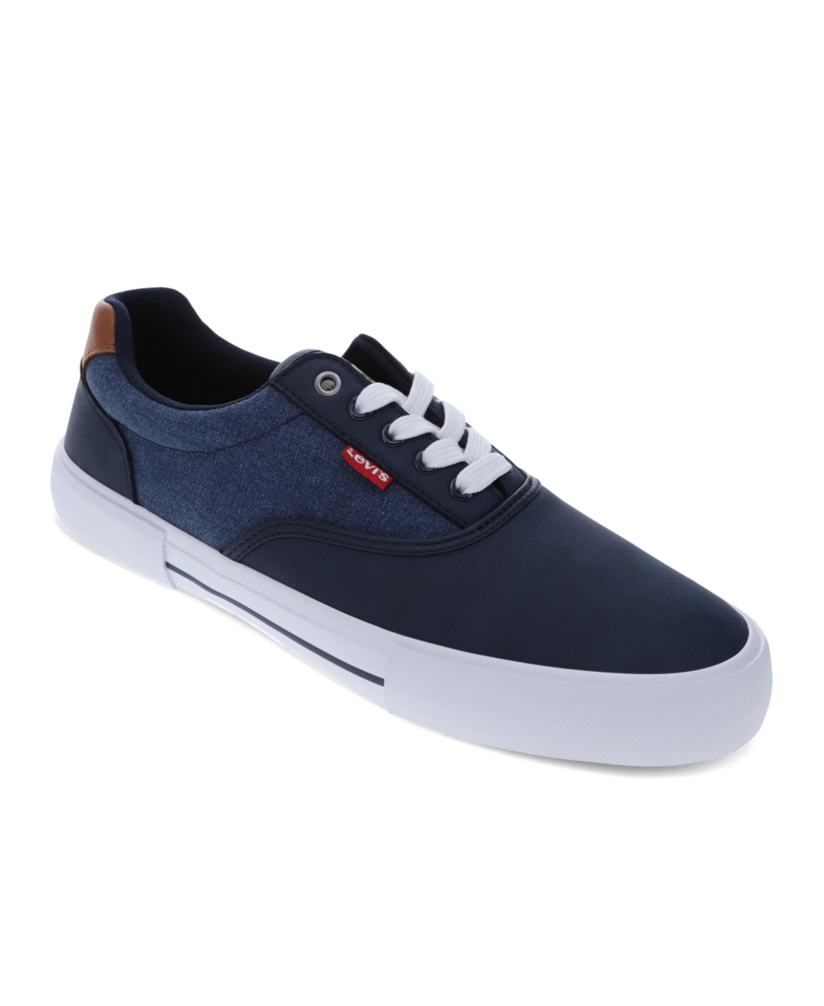 Shop Levi's Men's Thane Fashion Athletic Lace Up Sneakers In Navy,blue