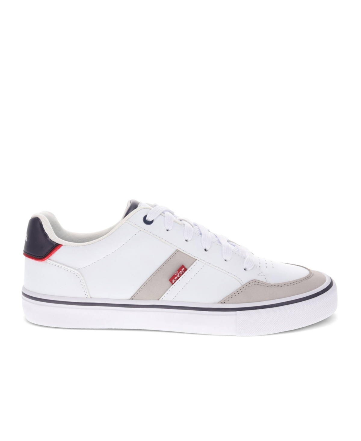 Levi's Men's Deacon Comfort Athletic Sneakers - Cement, Navy