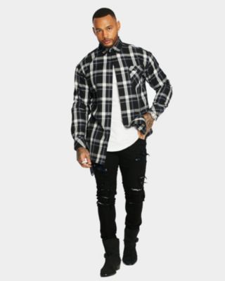 Men's Prima Long Sleeve Flannel Shirt Big & Tall