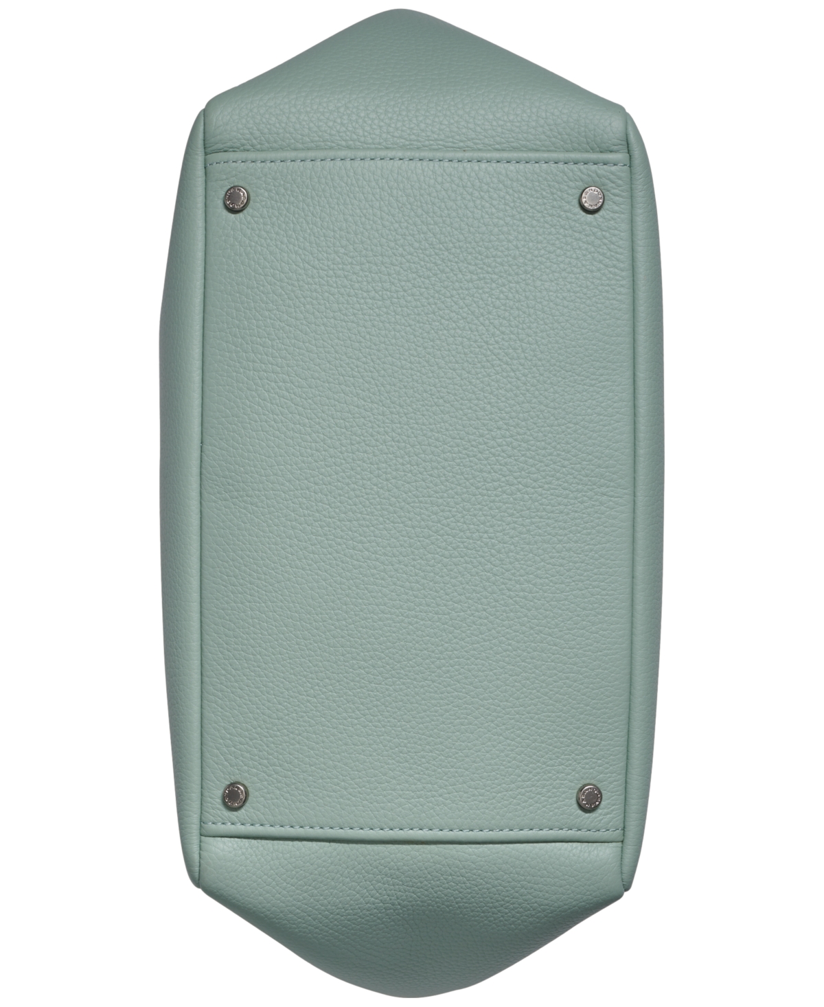 Donna Karan Amagansett Soft-rolled Leather Shoulder With Sculpted Magnet Closure In Pale Jade