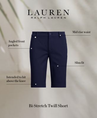 Twill Stretch Bermuda Shorts