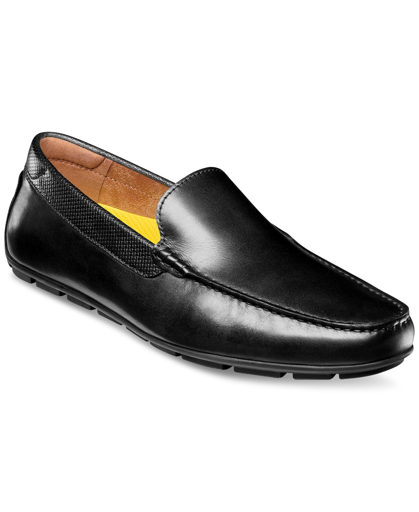 Мужские слипоны для вождения Florsheim Motor Venetian, цвет: Чёрный — фото 1