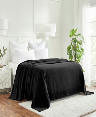 Ultra-Soft Textured Weave Blanket, King