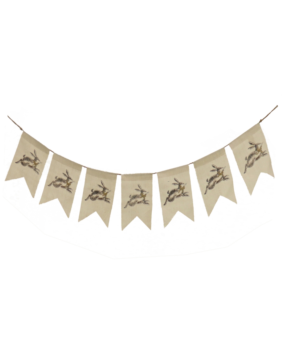 National Tree Company Running Bunny Easter Banner