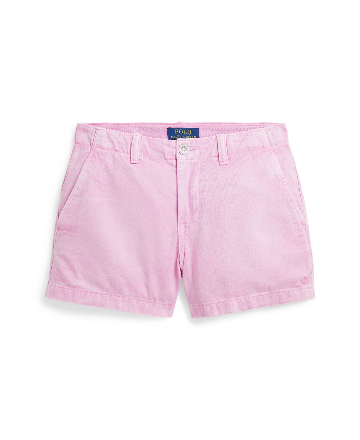 Polo Ralph Lauren Toddler And Little Girls Cotton Chino Shorts In Carmel Pink