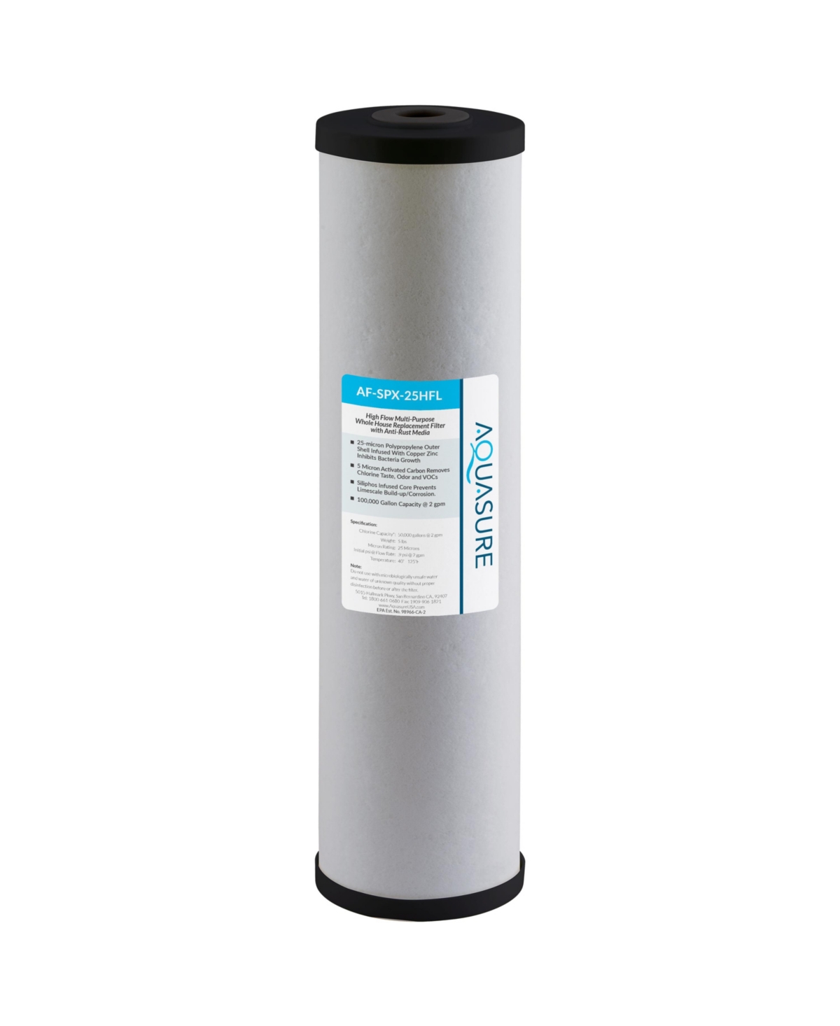 Fortitude V2 Multi-Purpose Replacement Filter Cartridge with Siliphos - Large Size - Grey