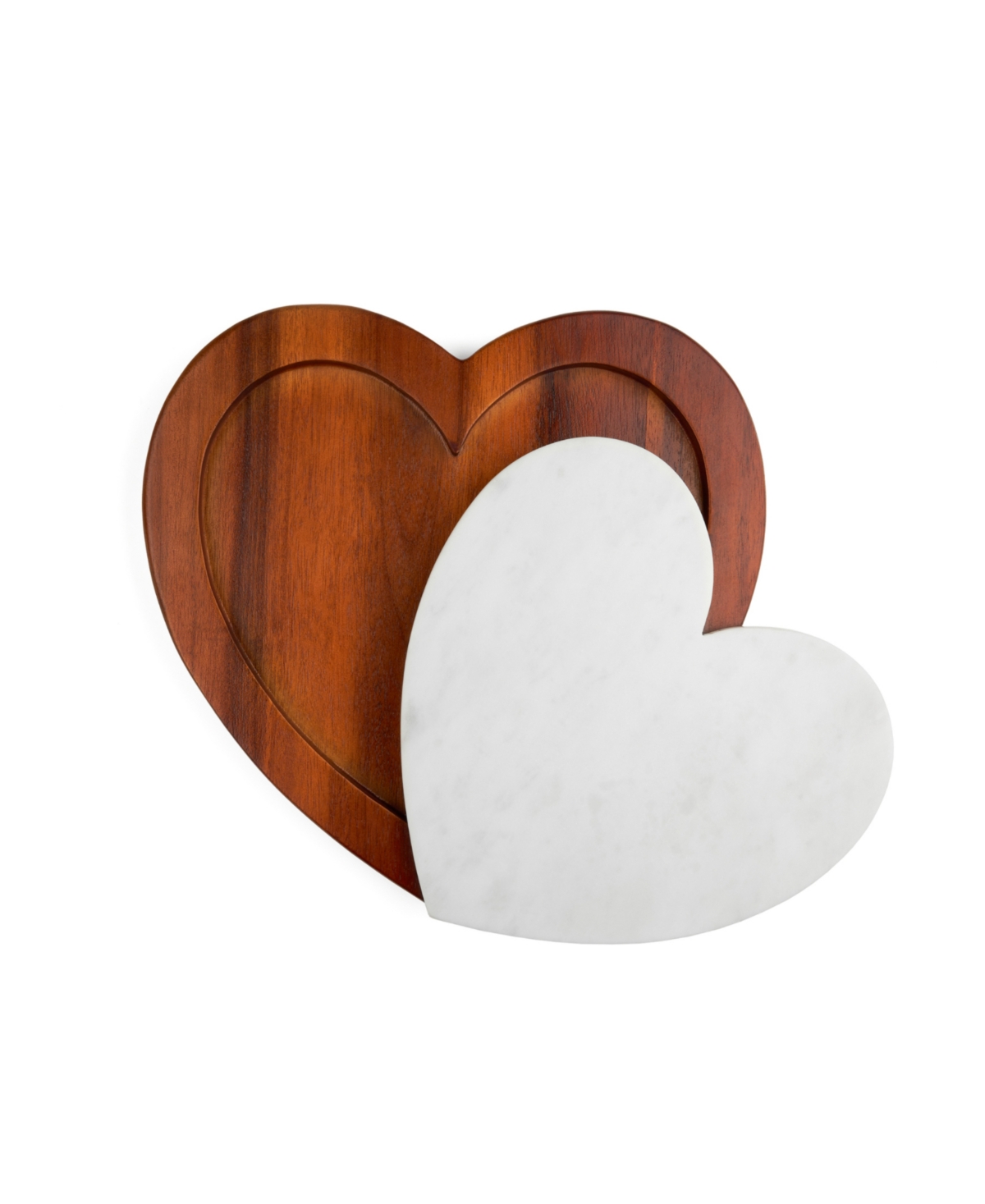Nambe Eat Your Heart Out Cutting Board In Brown