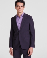 Bar Iii Men's Slim-Fit Wool Blend Suit Jacket, Created for Macy's - Dark Purple