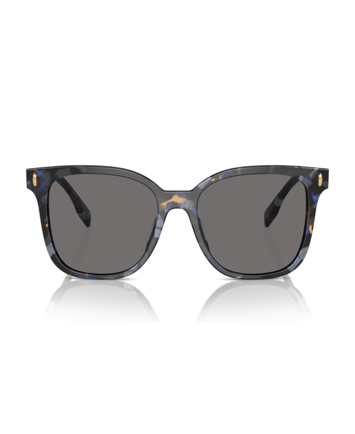 Shop Tory Burch Women's Polarized Sunglasses, Ty7203u In Blue Tortoise