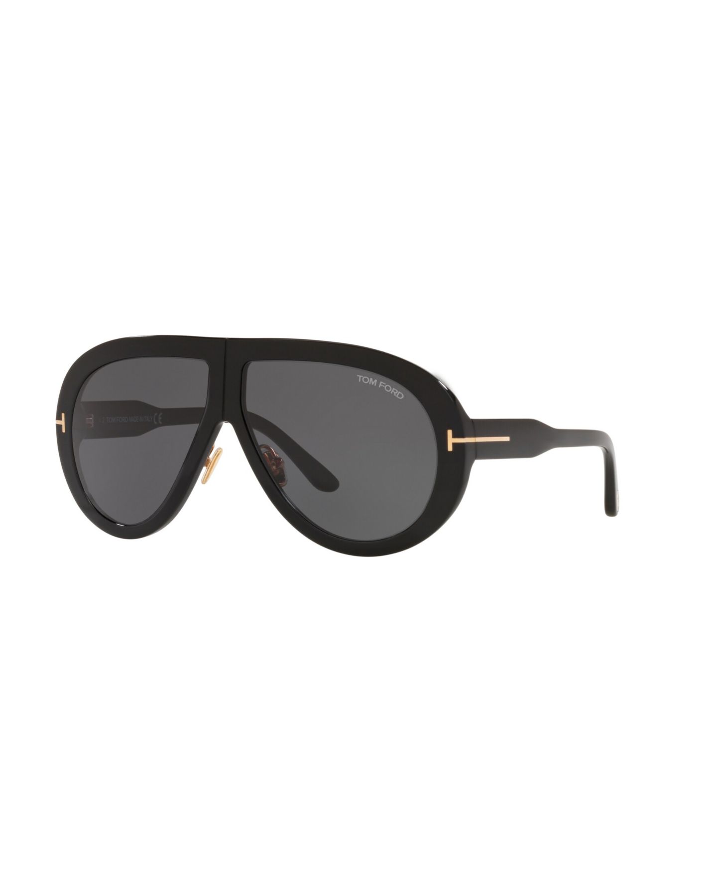 Солнцезащитные очки Tom Ford Unisex Sunglasses, Ft0836 Tr001306, цвет: Блестящий чёрный — фото 1