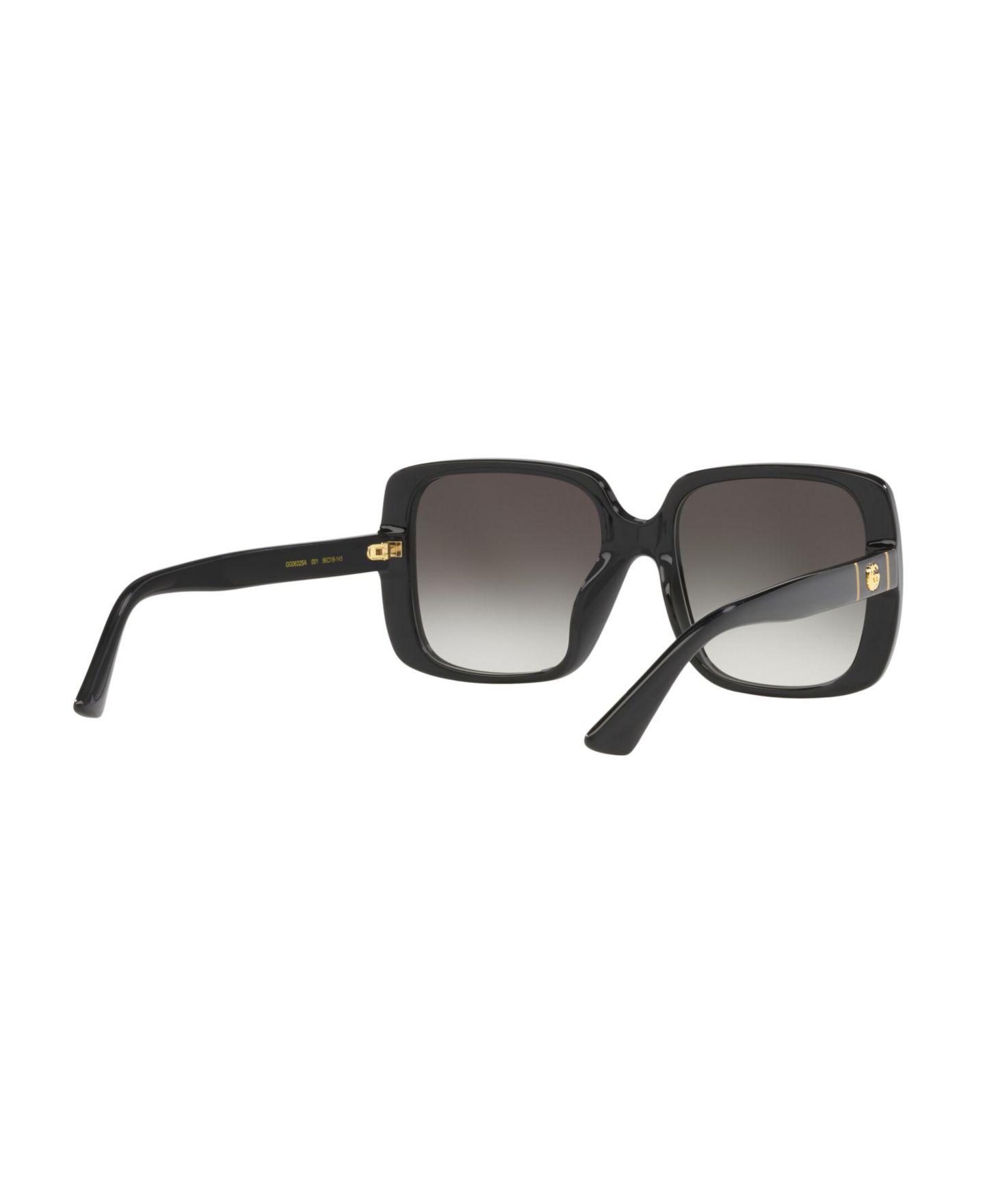 Женские солнцезащитные очки Gucci GG0632SA, цвет: Чёрный — фото 8