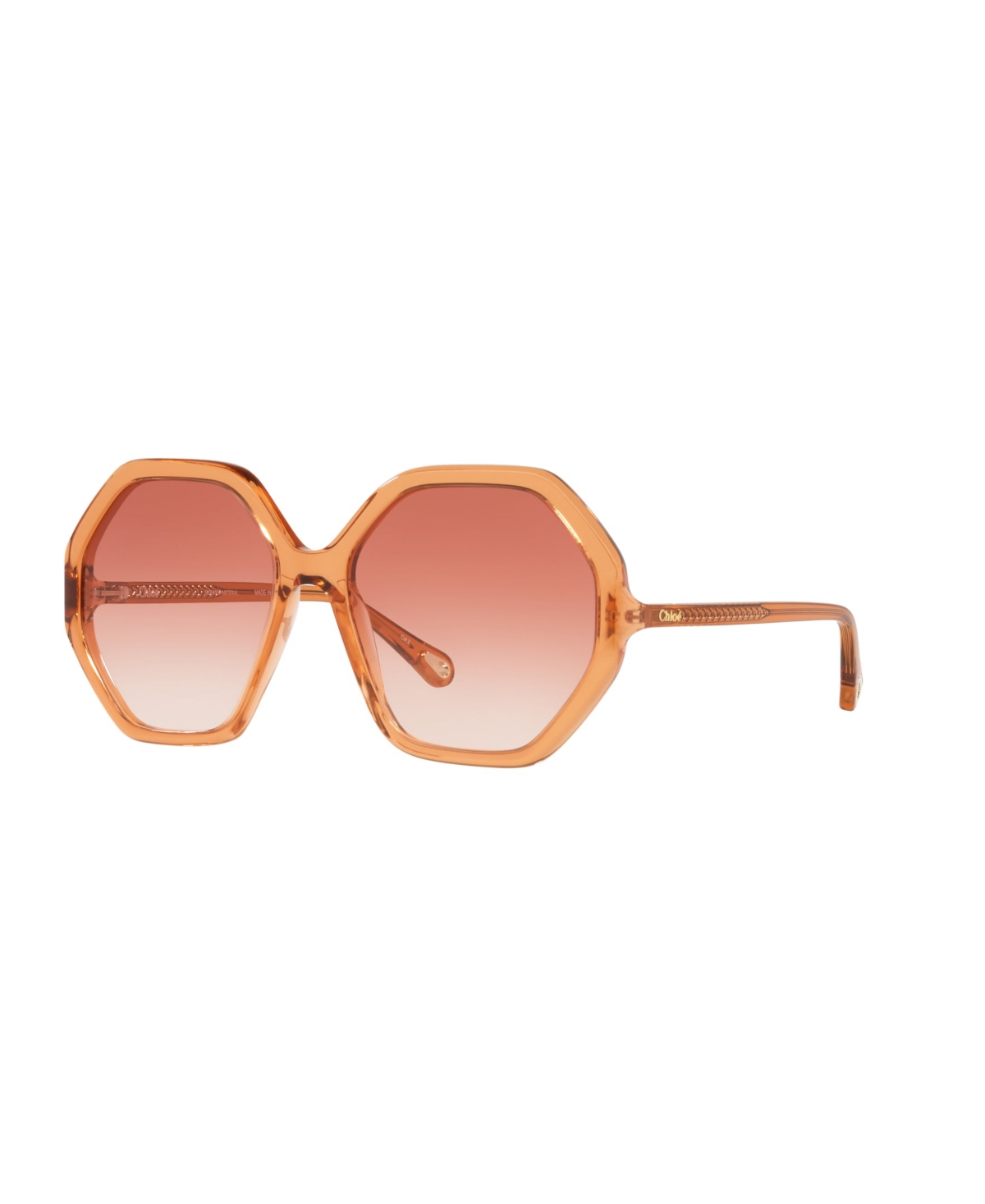 Chloé Unisex Sunglasses, Ch0008s In Orange