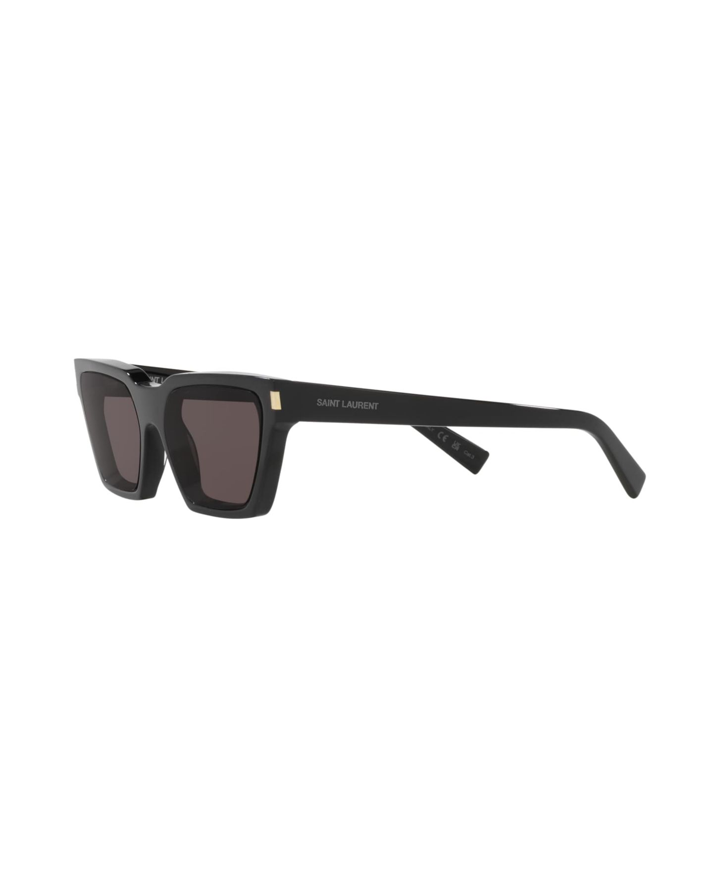 Женские солнцезащитные очки Saint Laurent Sl 633 Ys000516, цвет: Чёрный — фото 5