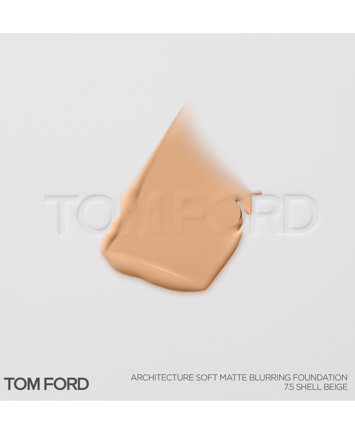 Tom Ford Architecture Soft Matte Blurring Foundation - 7.5 Shell Beige - Deep