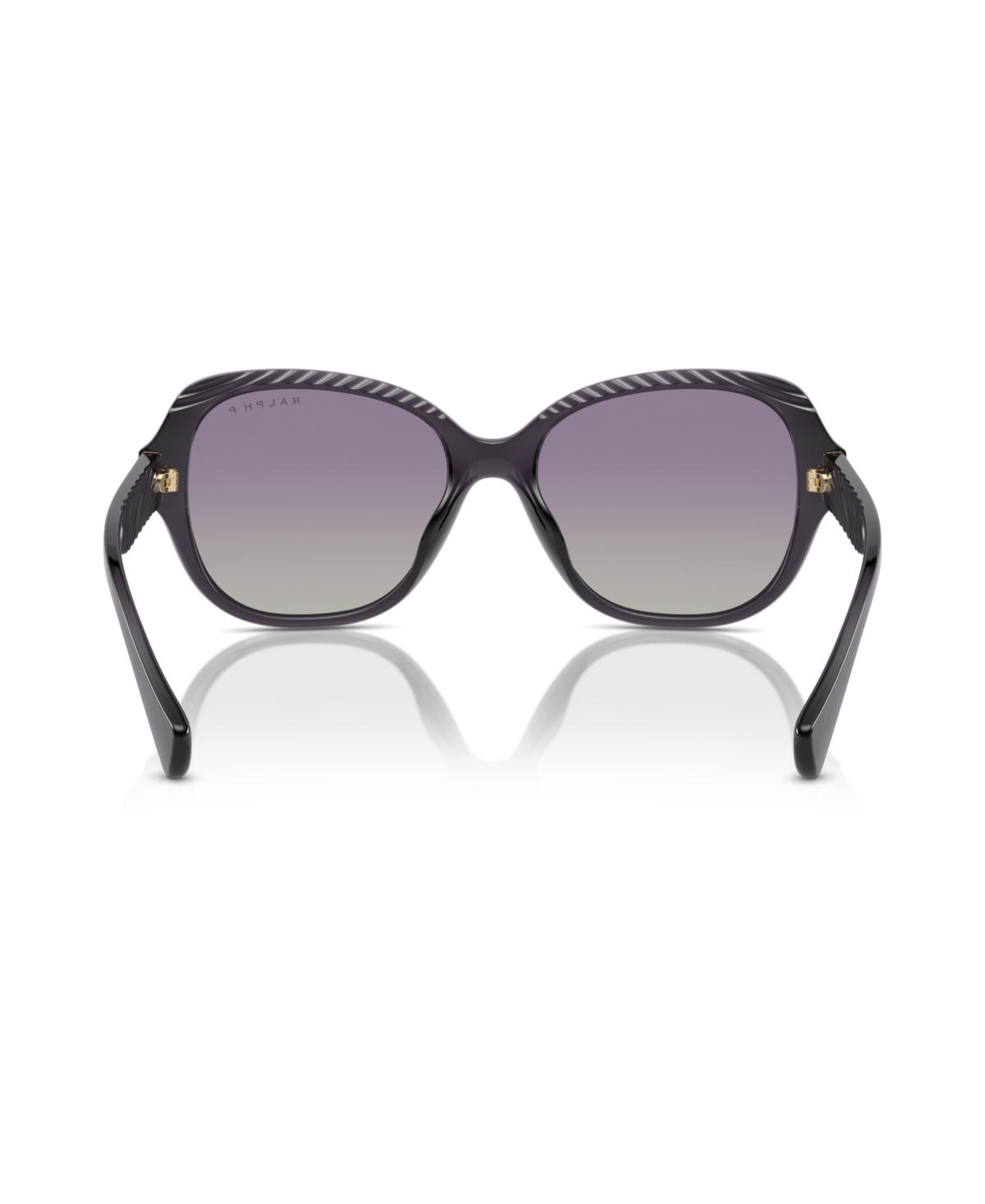 Shop Ralph Lauren Women's Polarized Sunglasses, Ra5316u In Shiny Transparent Violet