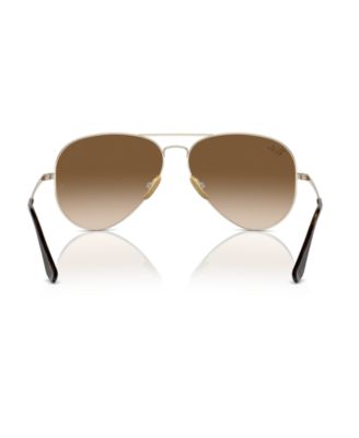 Unisex Sunglasses, Aviator Titanium Rb8089