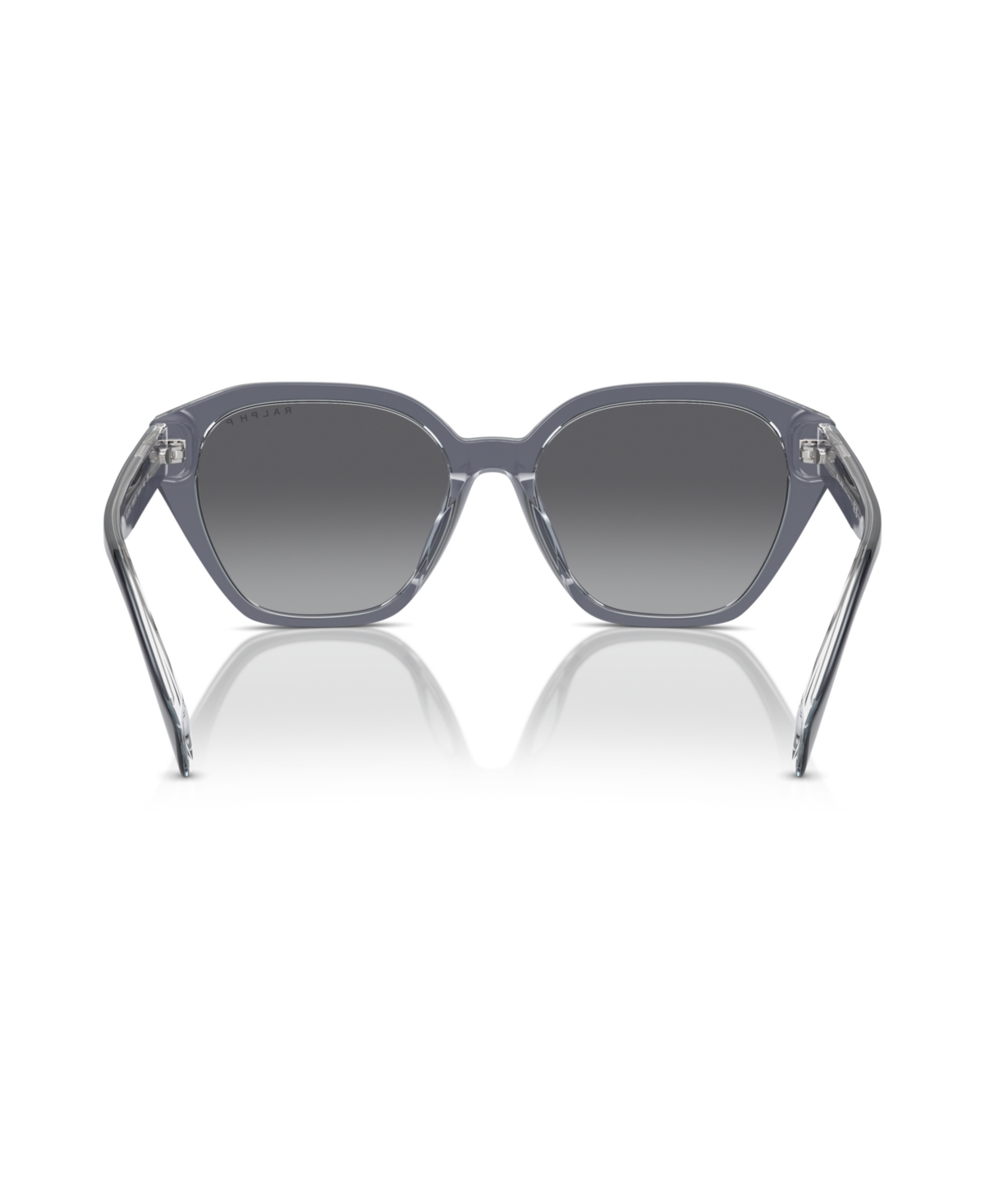 Shop Ralph By Ralph Lauren Women's Polarized Sunglasses, Ra5315u In Transparent Gray
