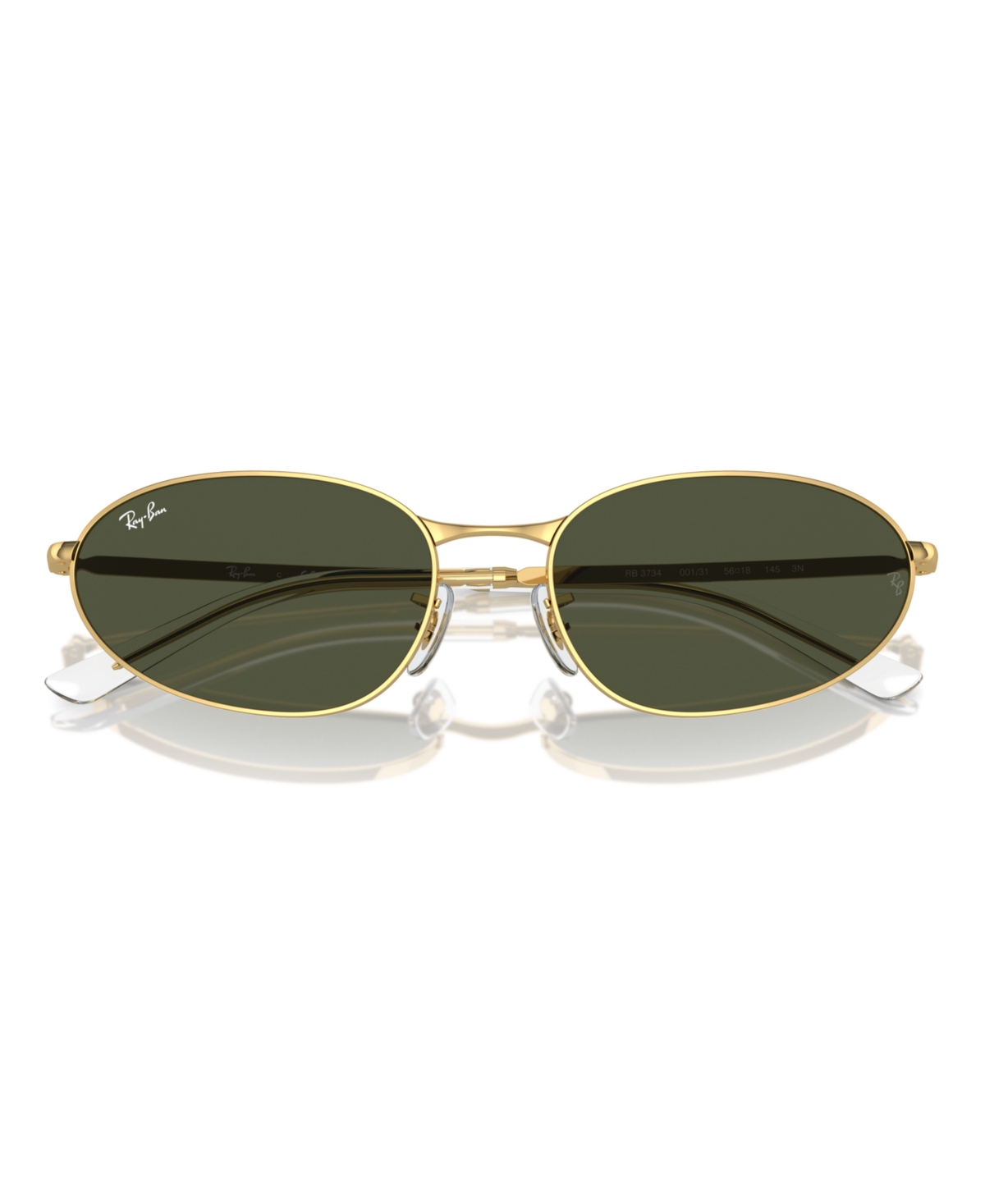 Shop Ray Ban Unisex Sunglasses, Rb3734 In Gold