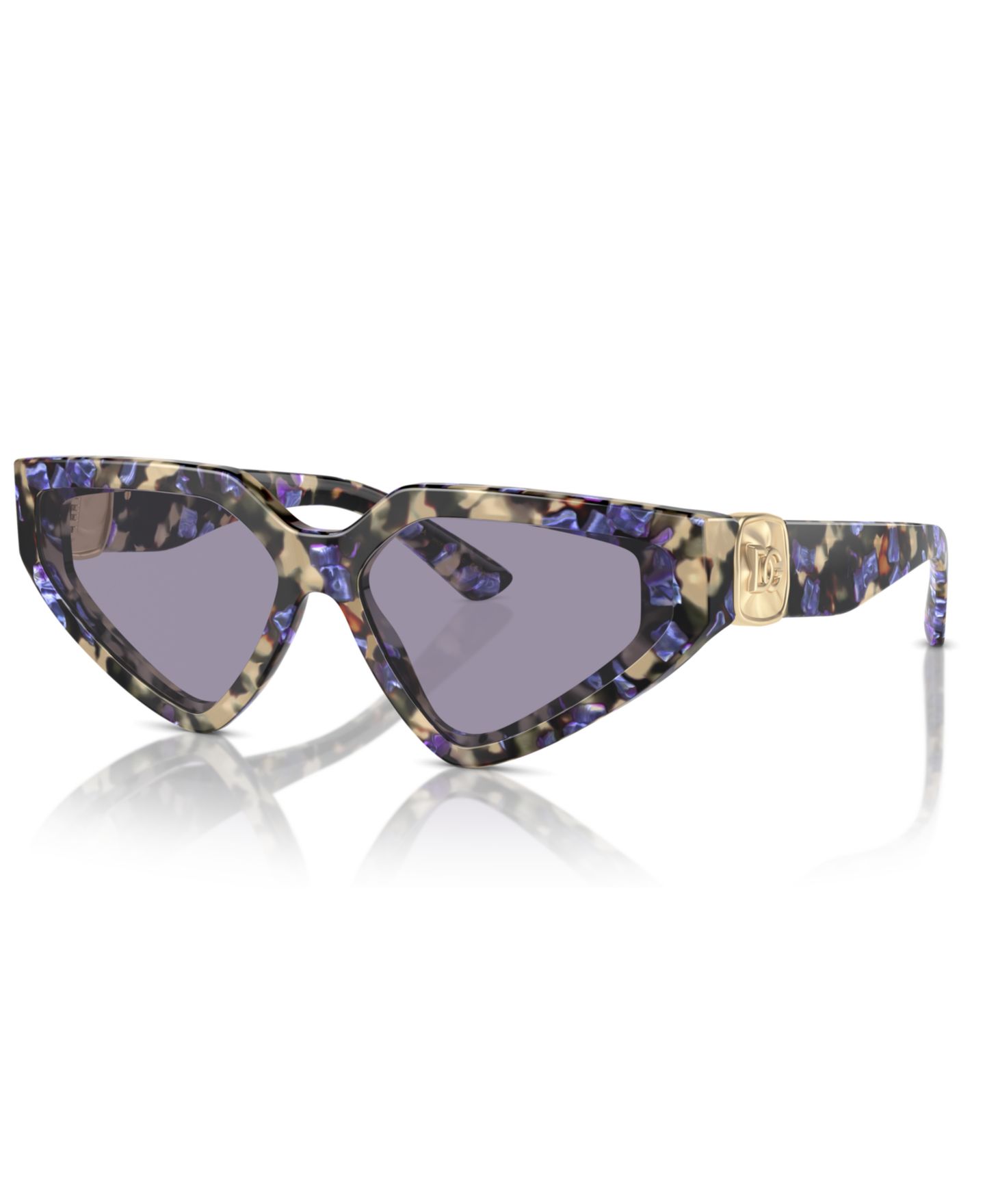 Женские солнцезащитные очки Dolce&Gabbana Sunglasses, Dg4469, цвет: Гавана синий жемчужный — фото 1