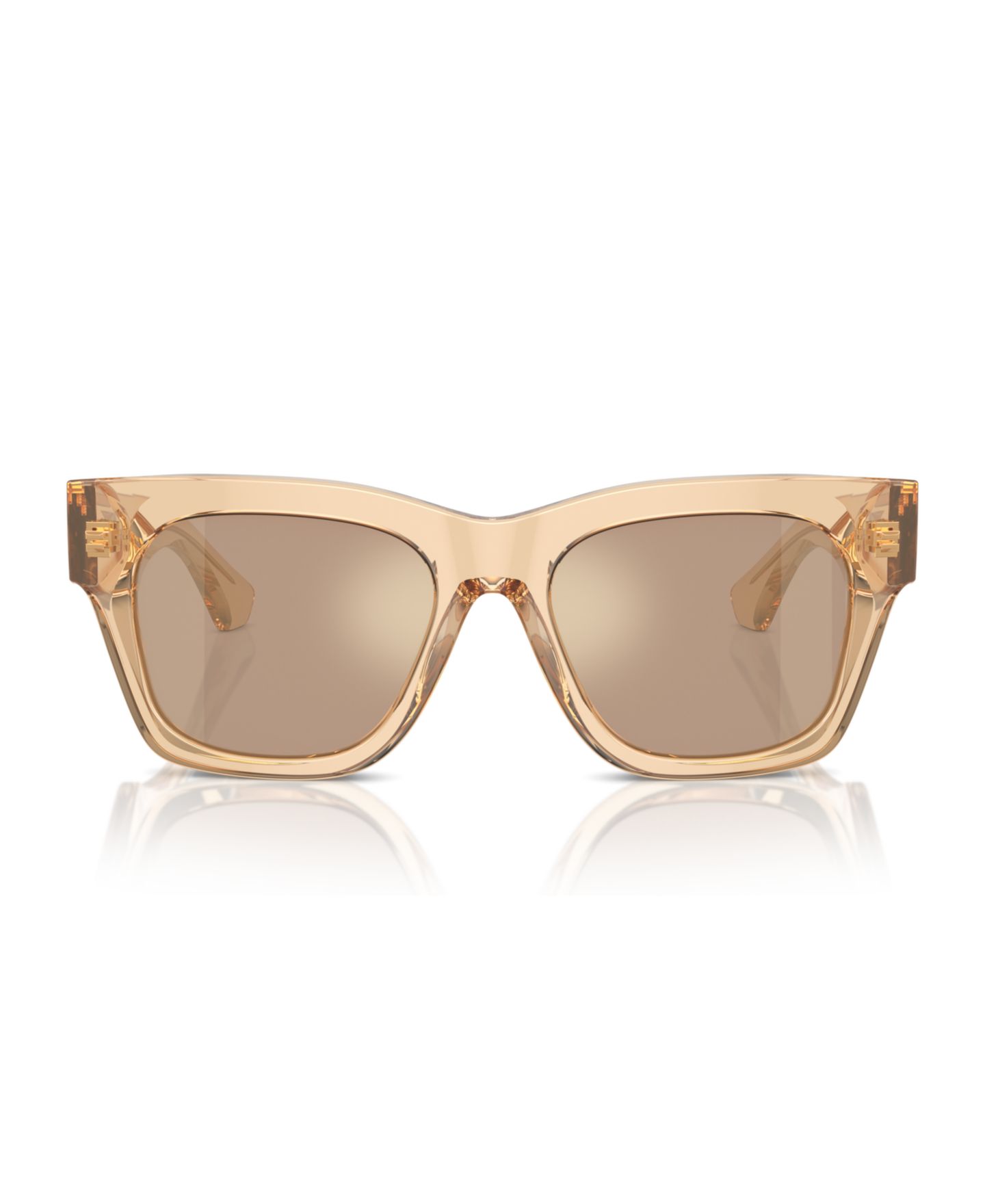 Женские солнцезащитные очки Burberry Square Sunglasses BE4424, цвет: Коричневый — фото 3