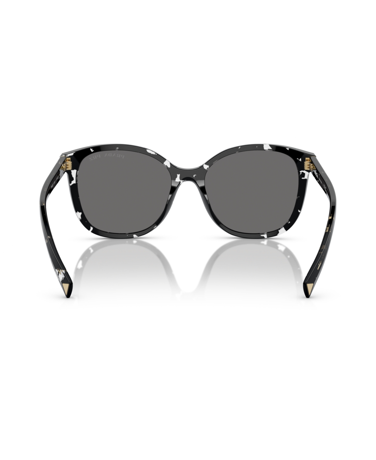 Shop Prada Women's Polarized Sunglasses, Pr 22zs In Black Crystal