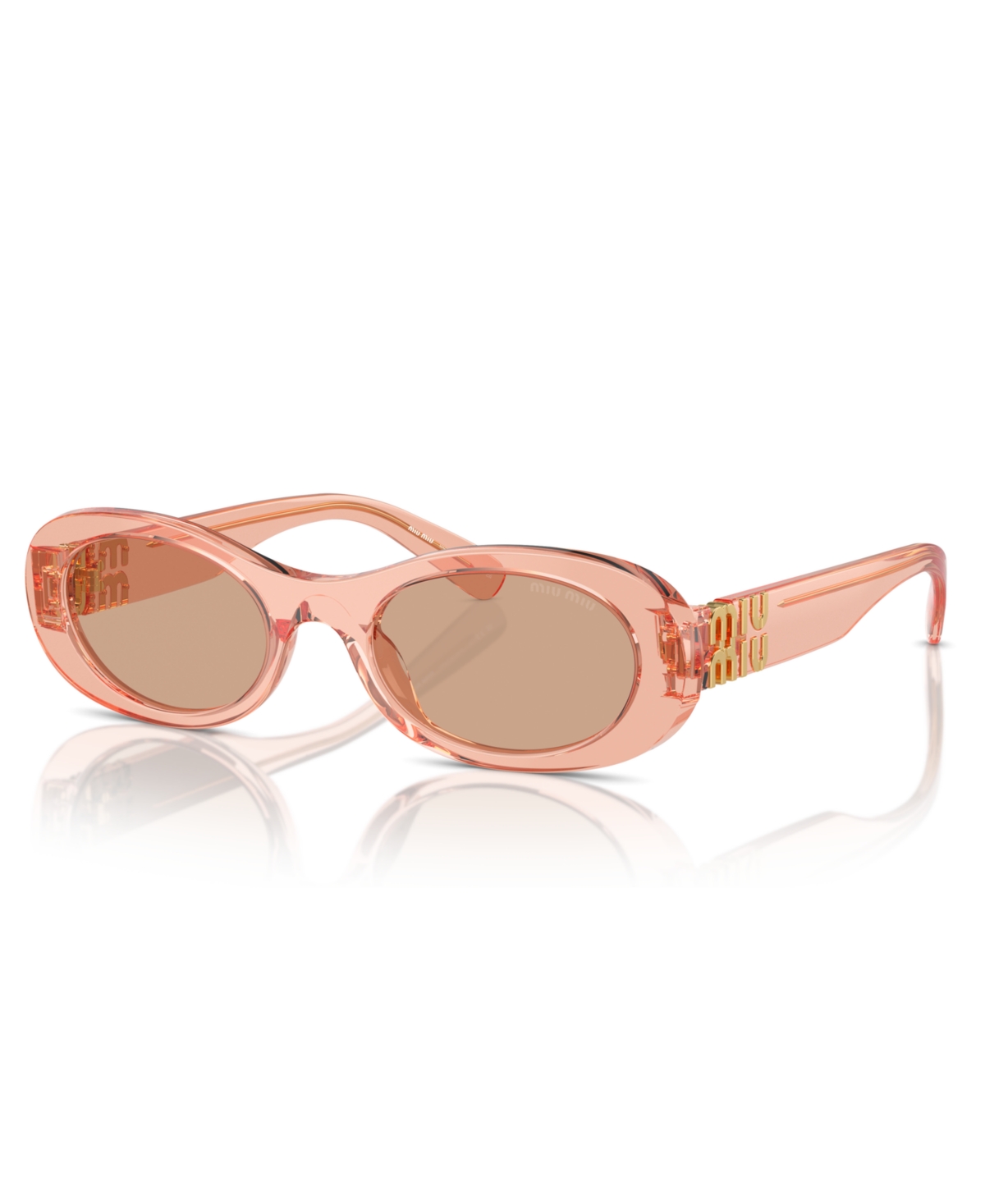 Miu Miu Women's Sunglasses, Mu 06zs In Noisette Transparent