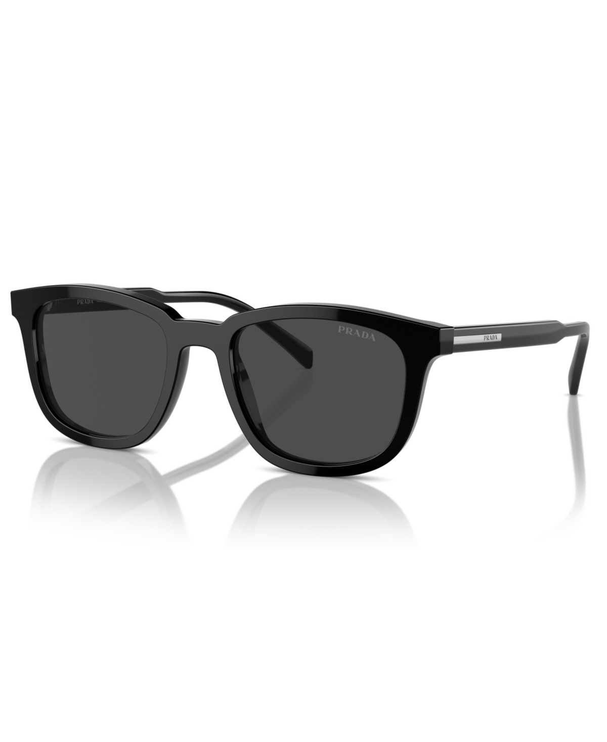 Shop Prada Men's Sunglasses, Pr A21s In Black