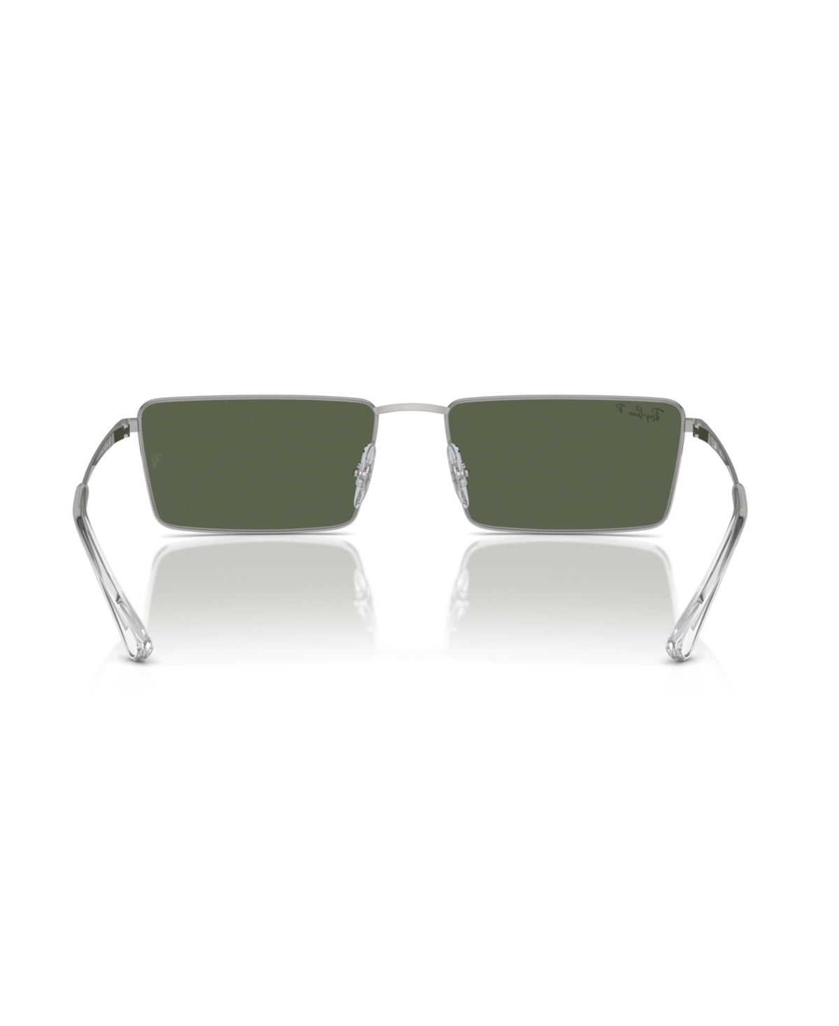 Ray Ban Unisex Polarized Sunglasses, Emy Rb3741 In Silver