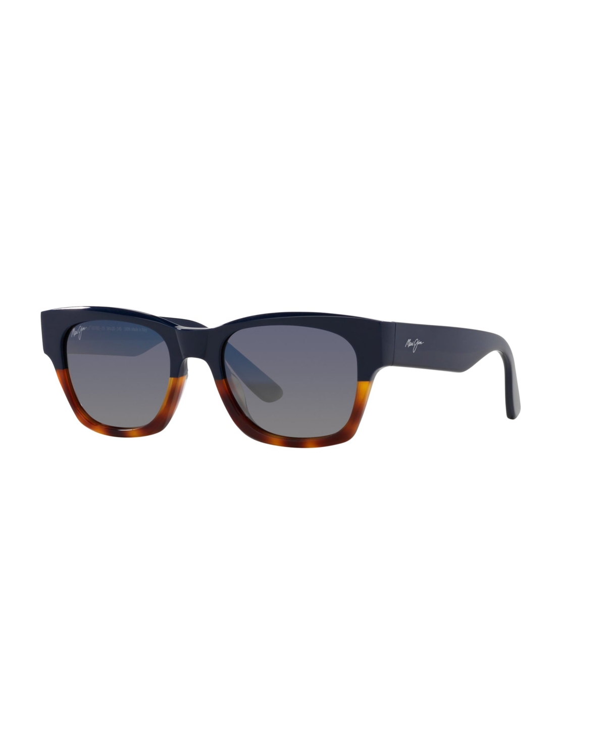 Maui Jim Unisex Polarized Sunglasses, Valley Isle Mj000734 In Blue Brown