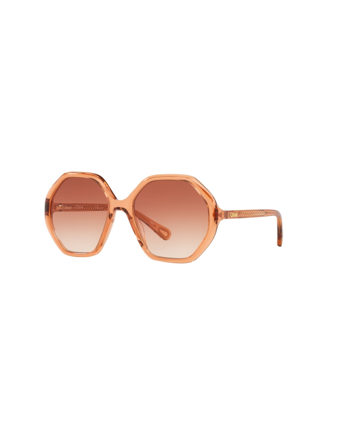 Shop Chloé Unisex Sunglasses, Cc0004s In Orange