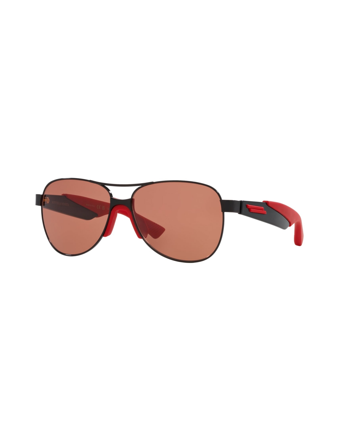 Bottega Veneta Men's Sunglasses, Bv1231s In Black,red