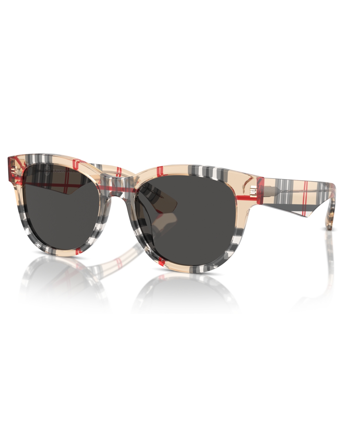 Shop Burberry Women's Sunglasses, Be4432u In Vintage Check