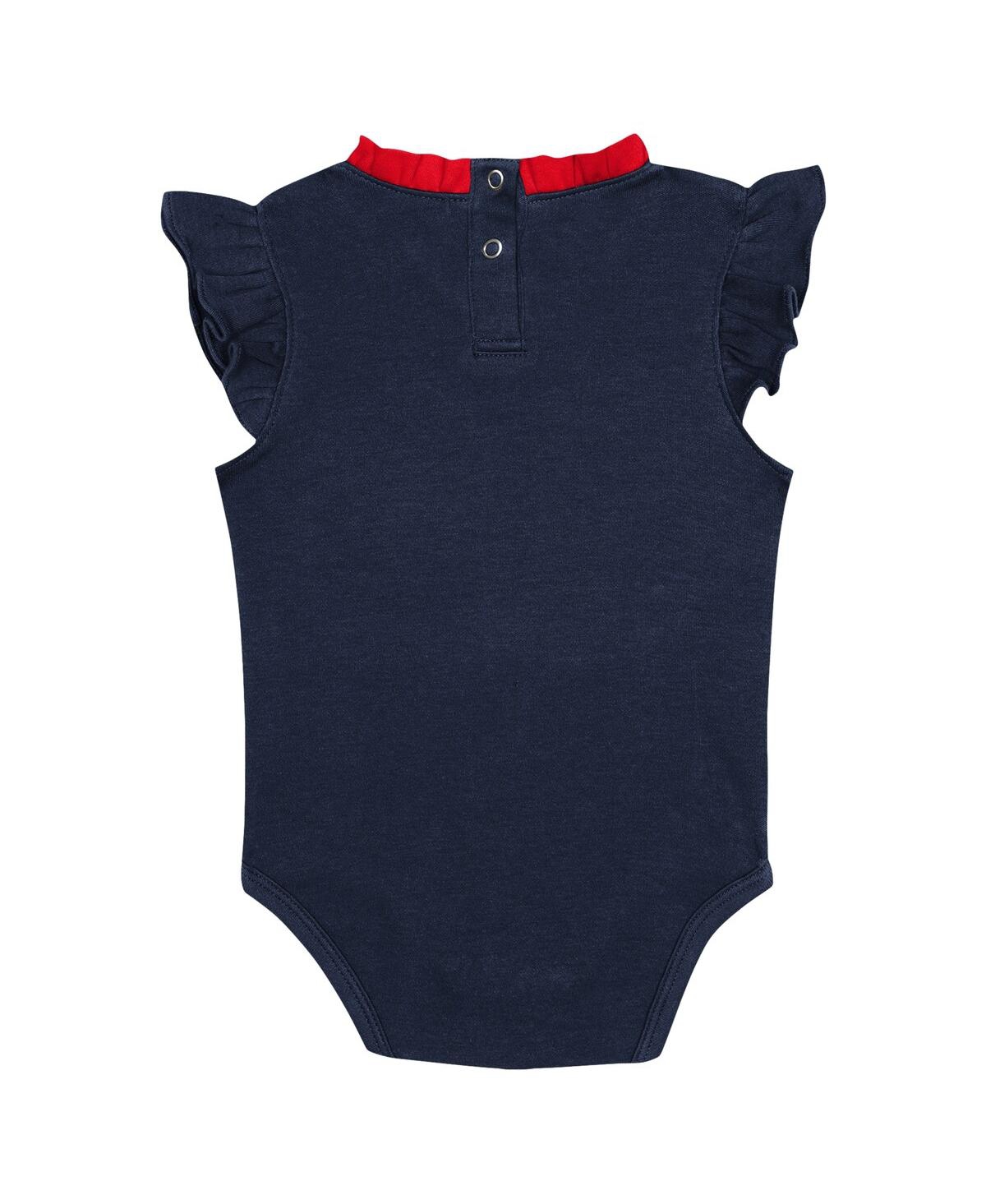 Fanatics Baby Boys And Girls  Navy, Gray Houston Astros Two-pack Fan Bodysuit Set In Navy,gray
