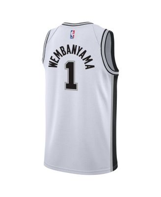 Big Boys Victor Wembanyama White San Antonio Spurs Swingman Jersey - Association Edition