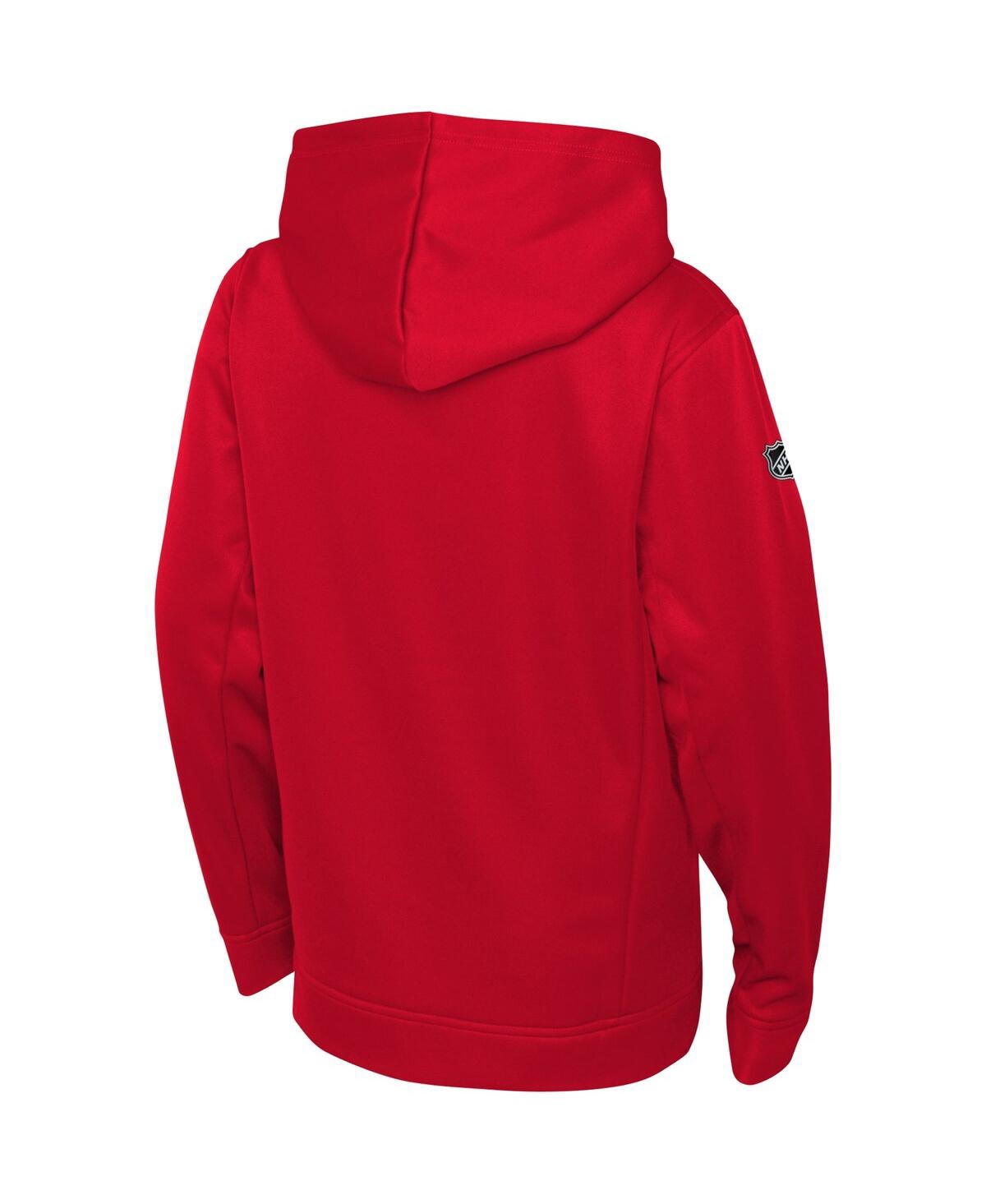 Big Boys FanaticsWashington Capitals Authentic Pro Pullover Hoodie - Red