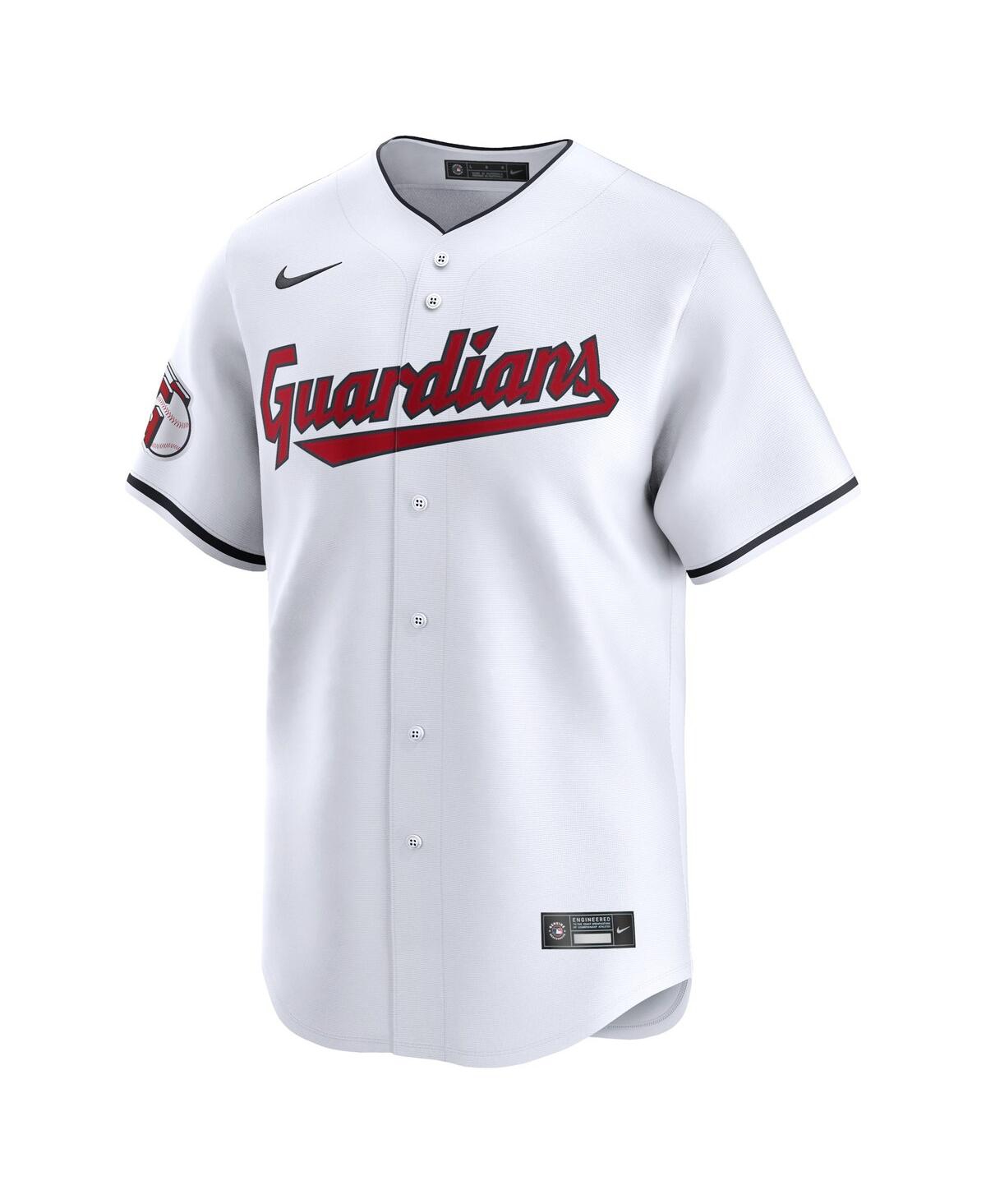 Men's Nike Jose RamirezCleveland Guardians Home Limited Player Jersey - White