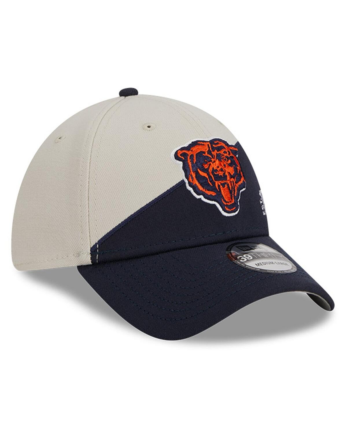 Men's New Era Navy Chicago Bears 2023 Sideline Historic 39THIRTY Flex Hat - Navy
